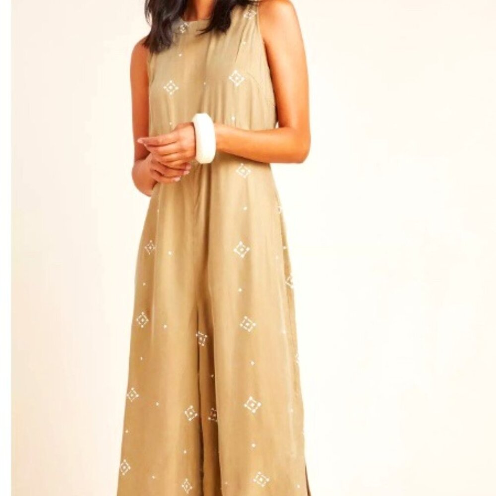 Sancia Carmela Wide-Leg Jumpsuit SZ Large